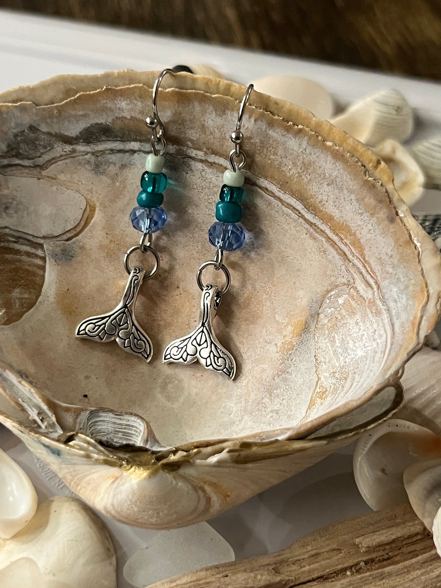 Mermaid/Whale Tail Earrings