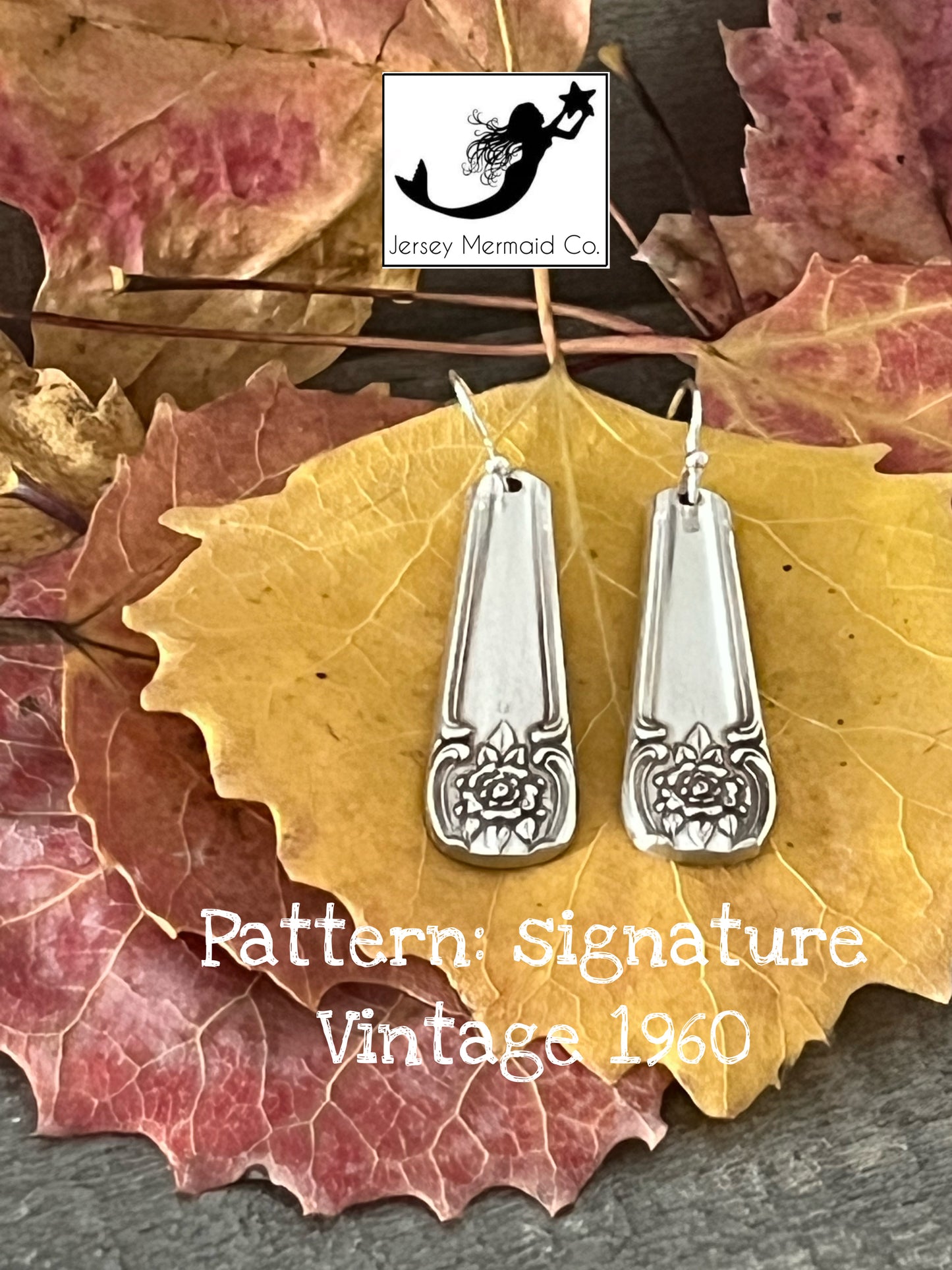 Earrings - Pattern Signature, Vintage 1960