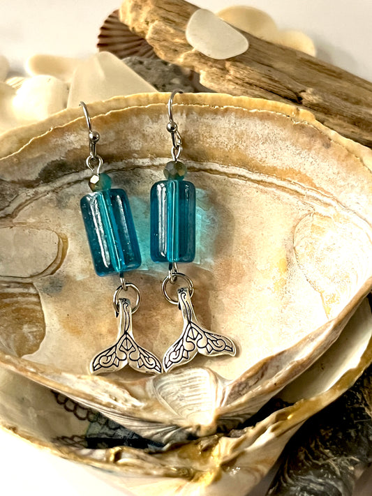 Mermaid/Whale Tail Earrings
