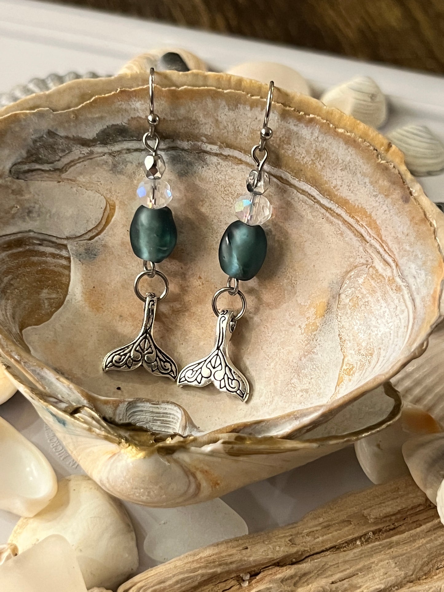Mermaid/Whale Tail Earrings