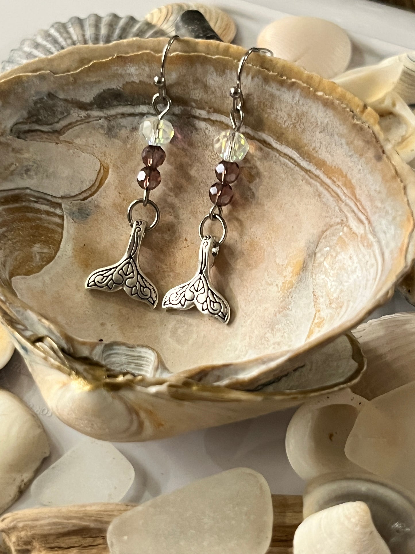 Mermaid/Whale Tail Earrings