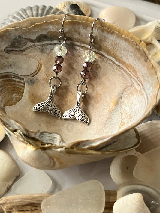 Mermaid/Whale Tail Earrings