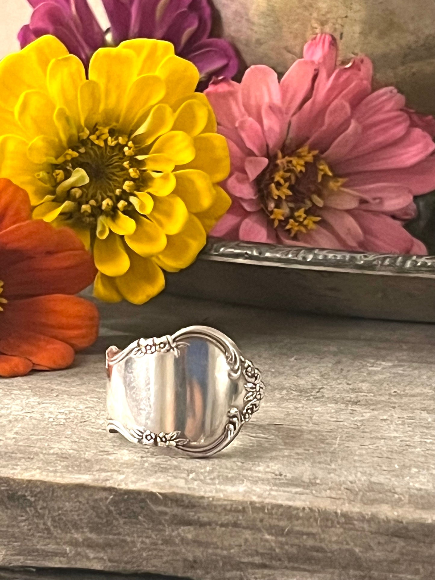 Reflection Teaspoon Spoon Ring- Vintage 1959