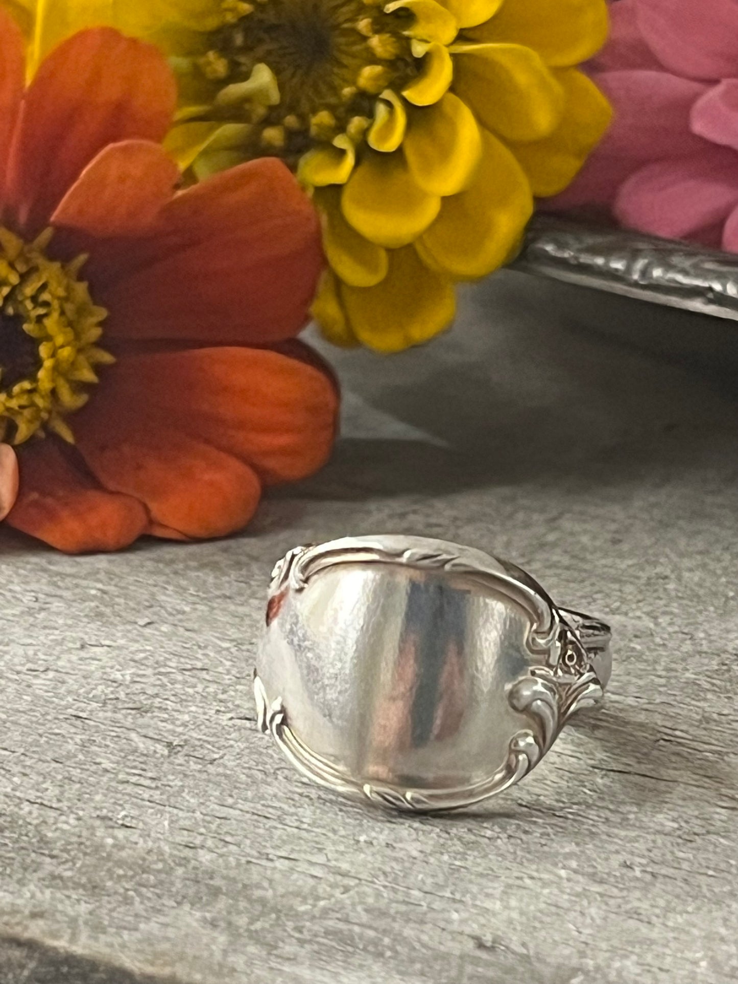 Reflection Teaspoon Spoon Ring- Vintage 1959