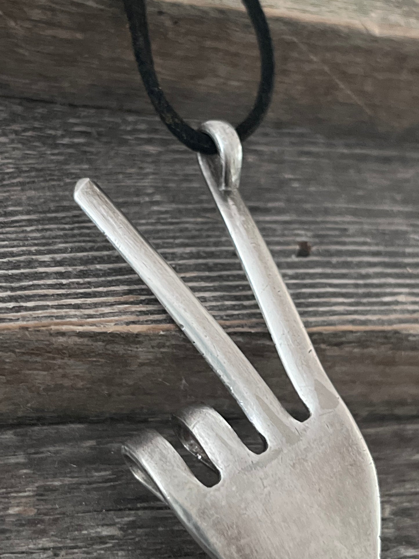 Peace Pendant - Vintage Fork