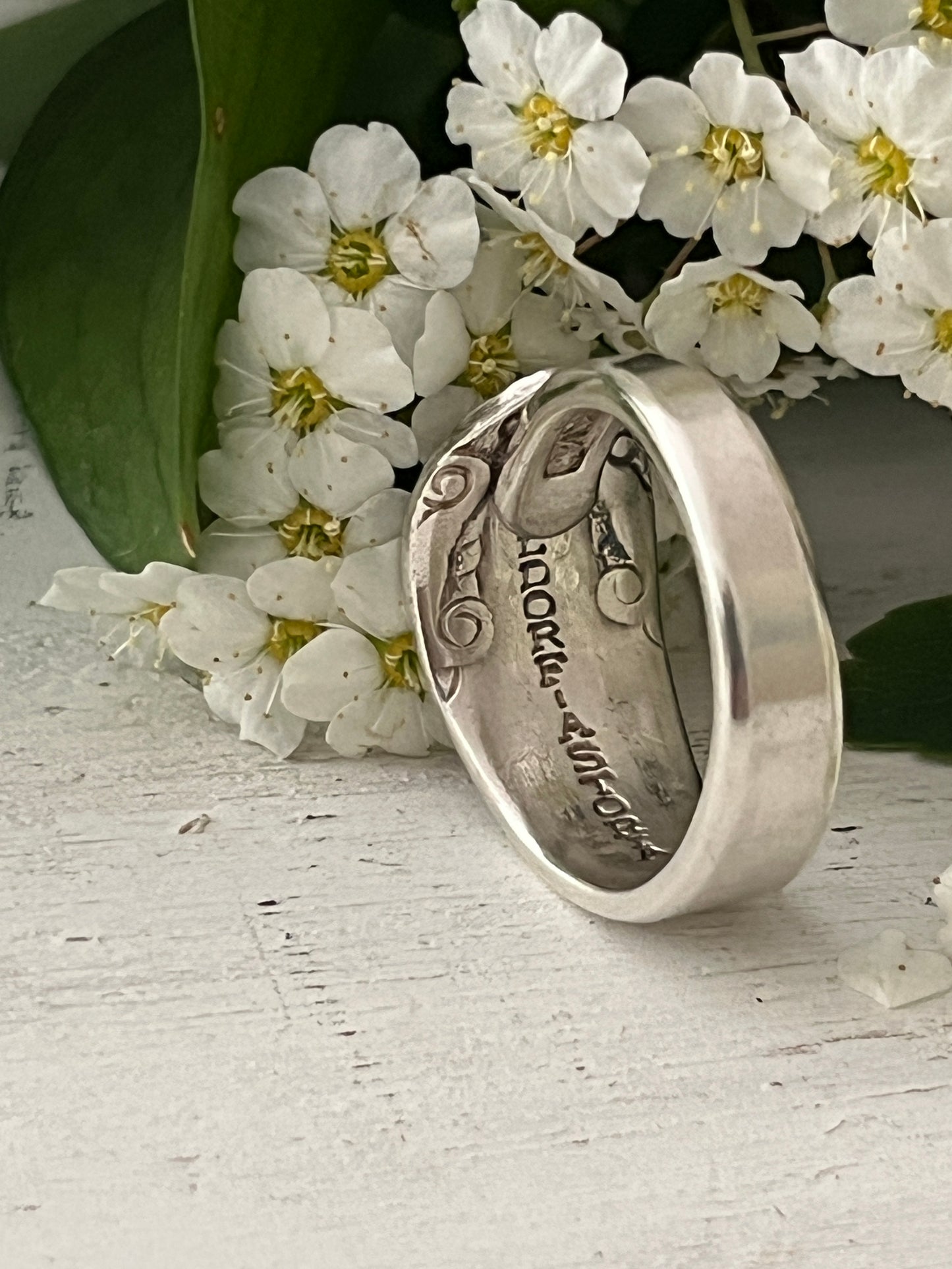 Waldorf Astoria demitasse Spoon Ring