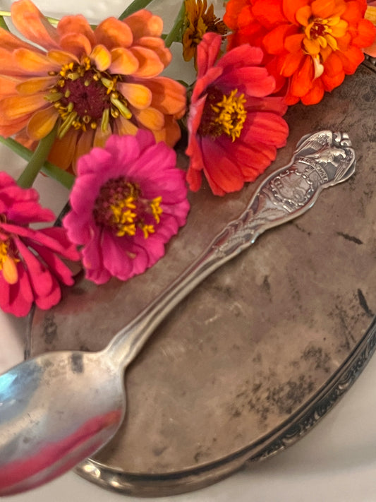 Spoon Drop -  Teaspoon Vermont State Spoon