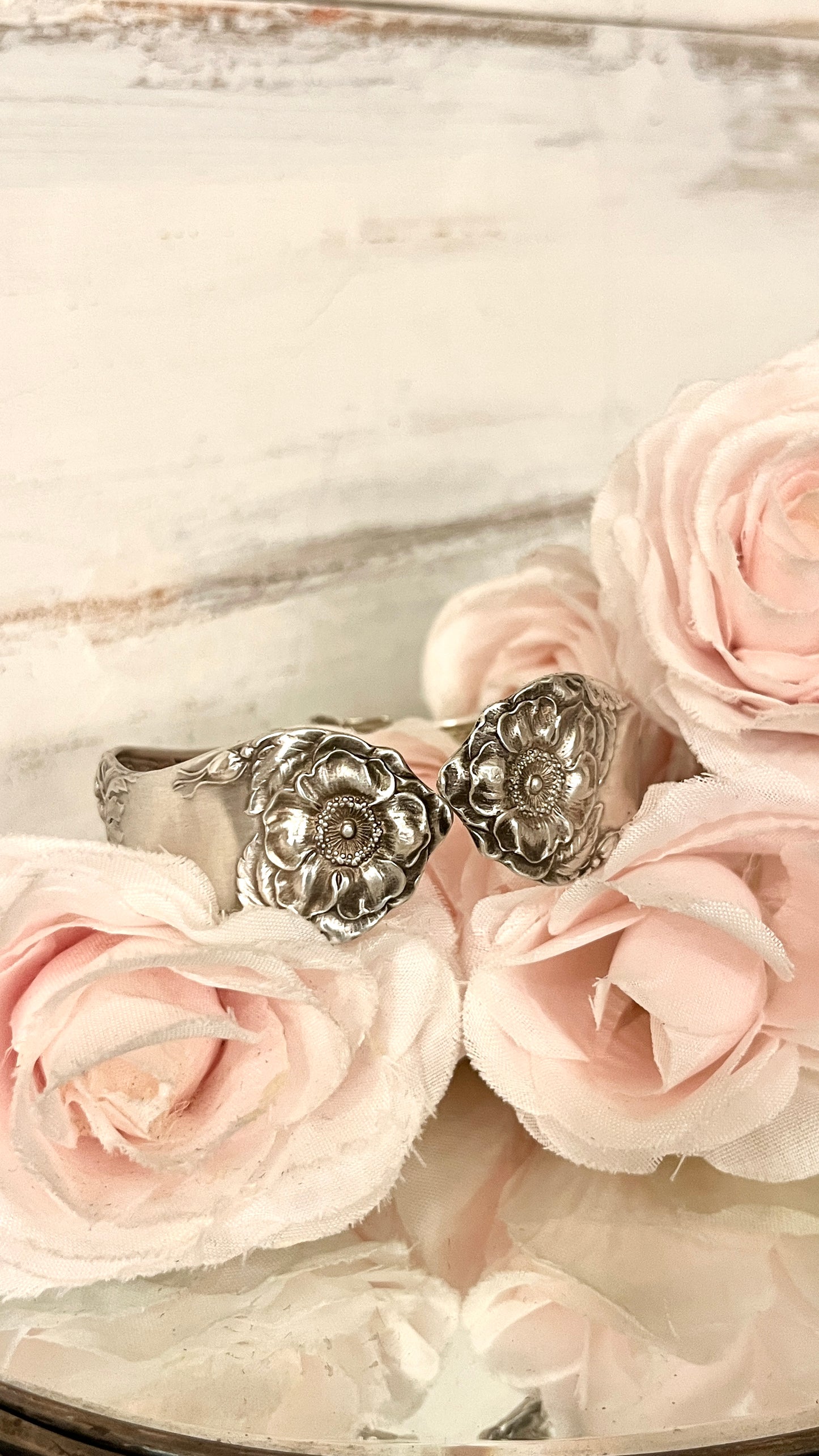 Bangle Hinged Bracelet- Briar Rose Pattern- Antique, Circa 1910