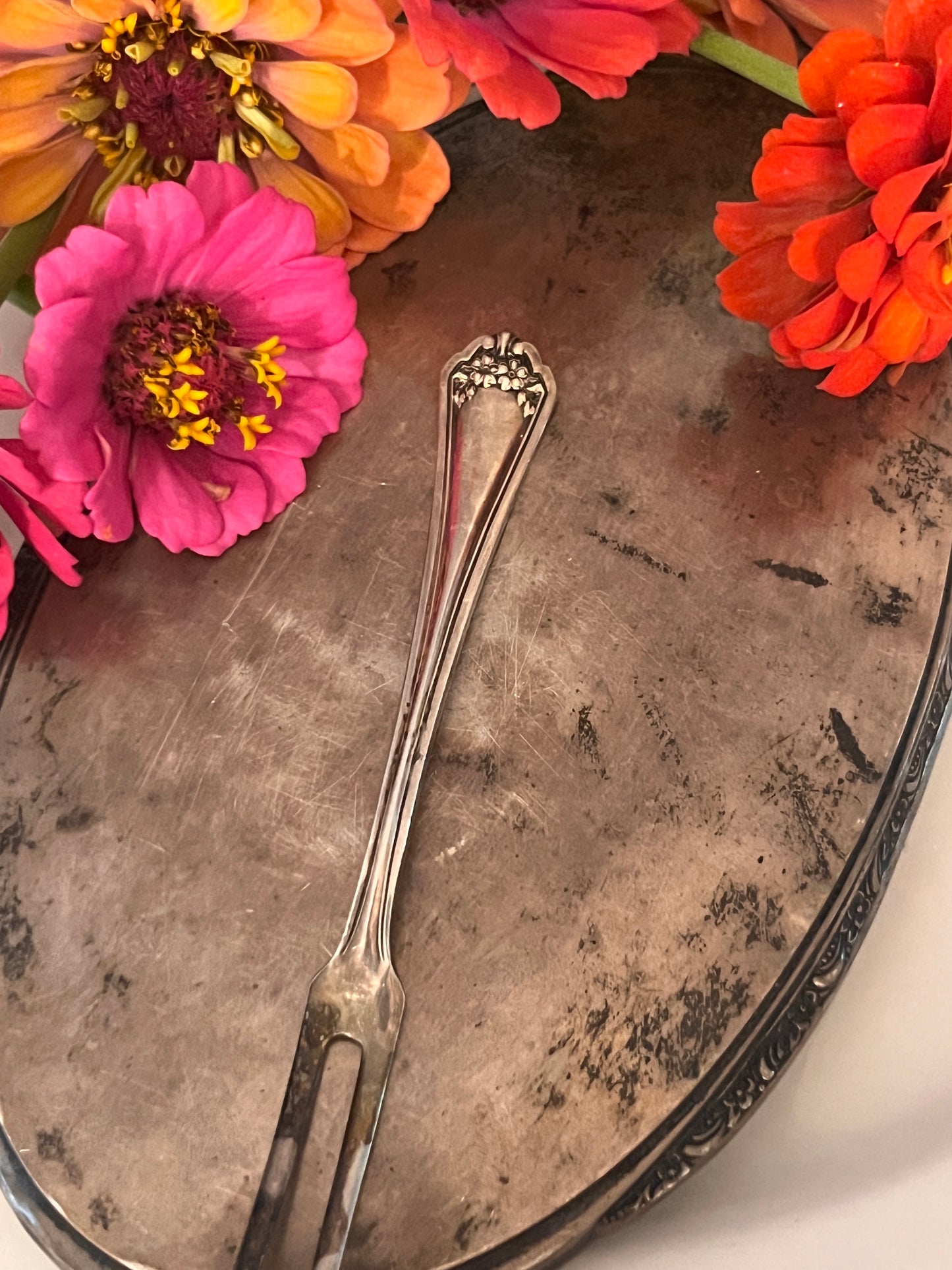 Spoon Drop -  Lemon Fork -Kensington - 1912