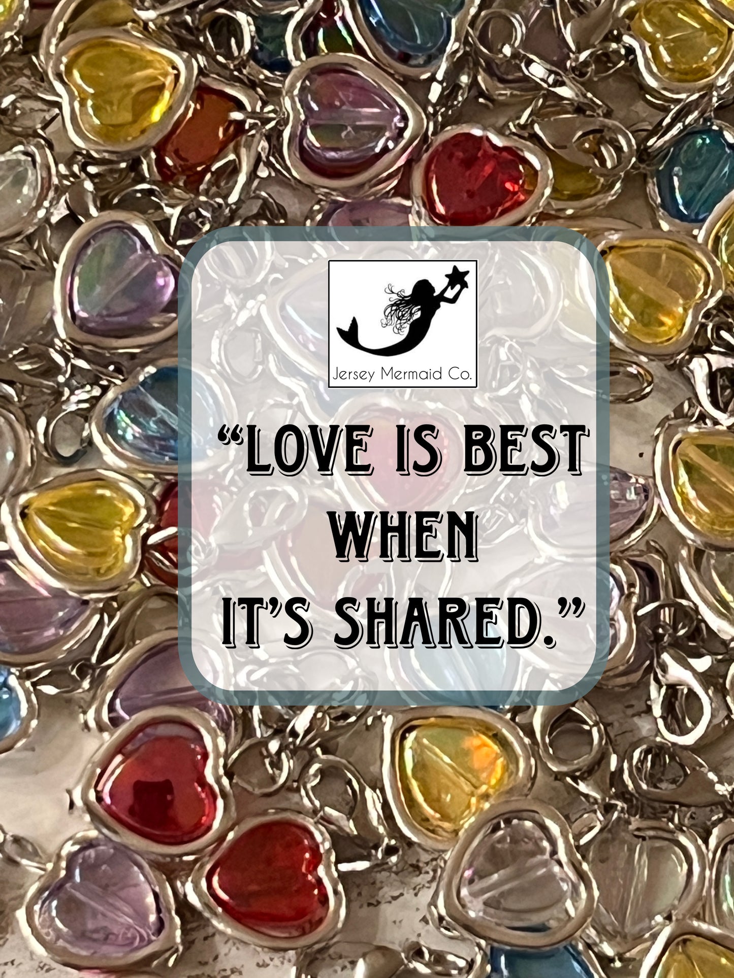 "A Serving of Love" - keychains * silverware patterns may vary
