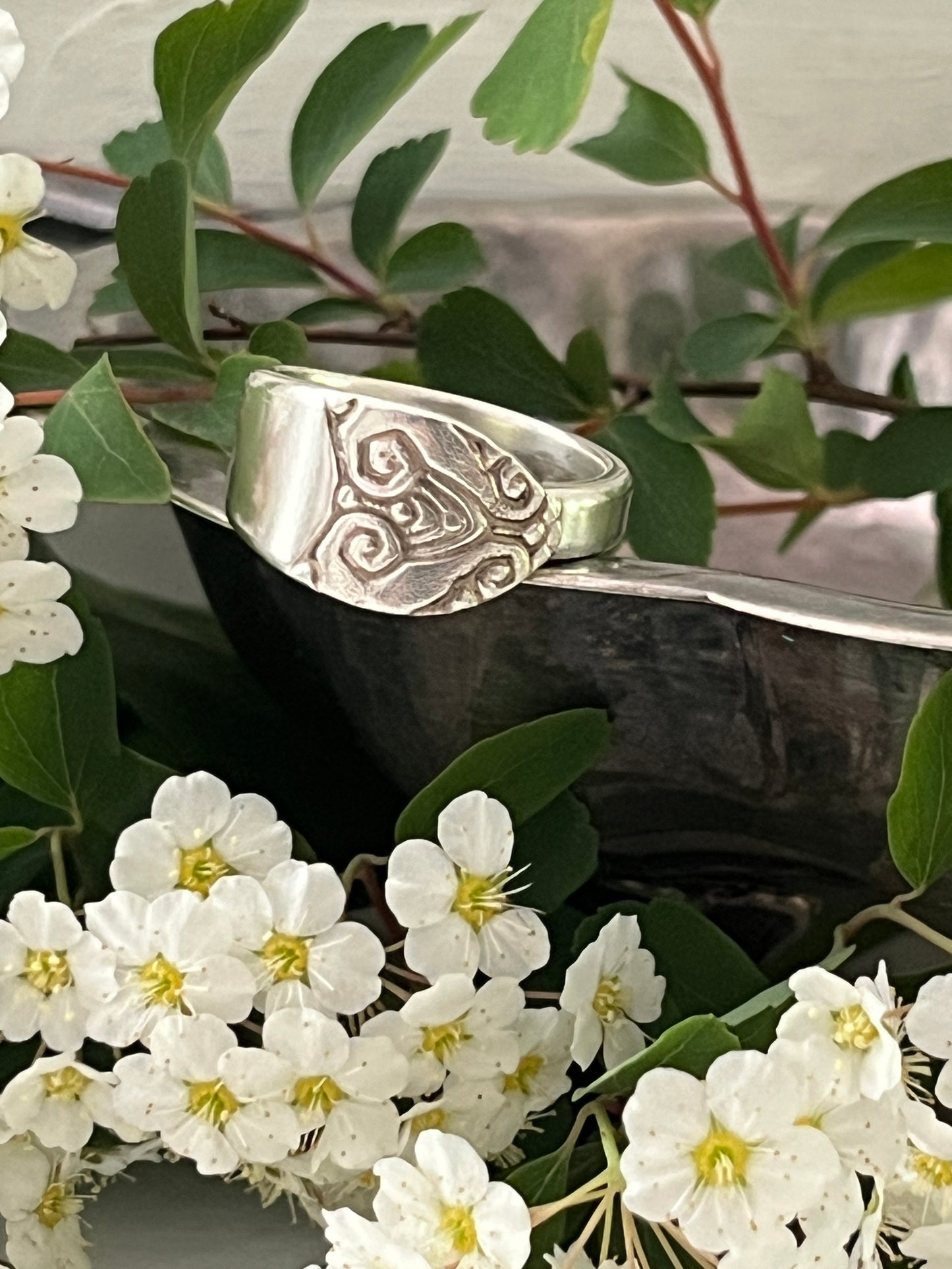 Waldorf Astoria demitasse Spoon Ring