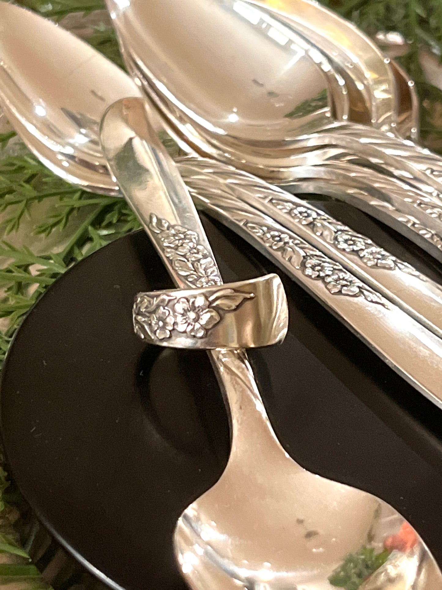 Wildwood-Always : Teaspoon Spoon Ring- Vintage 1958