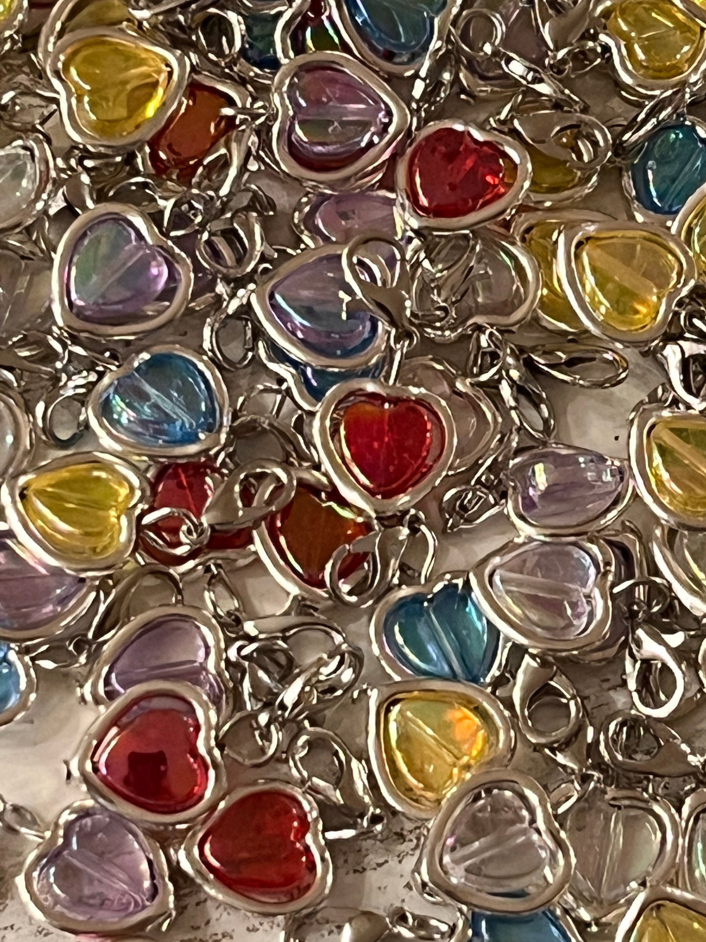 Calming Spoon Key Chain - Stamped with a heart