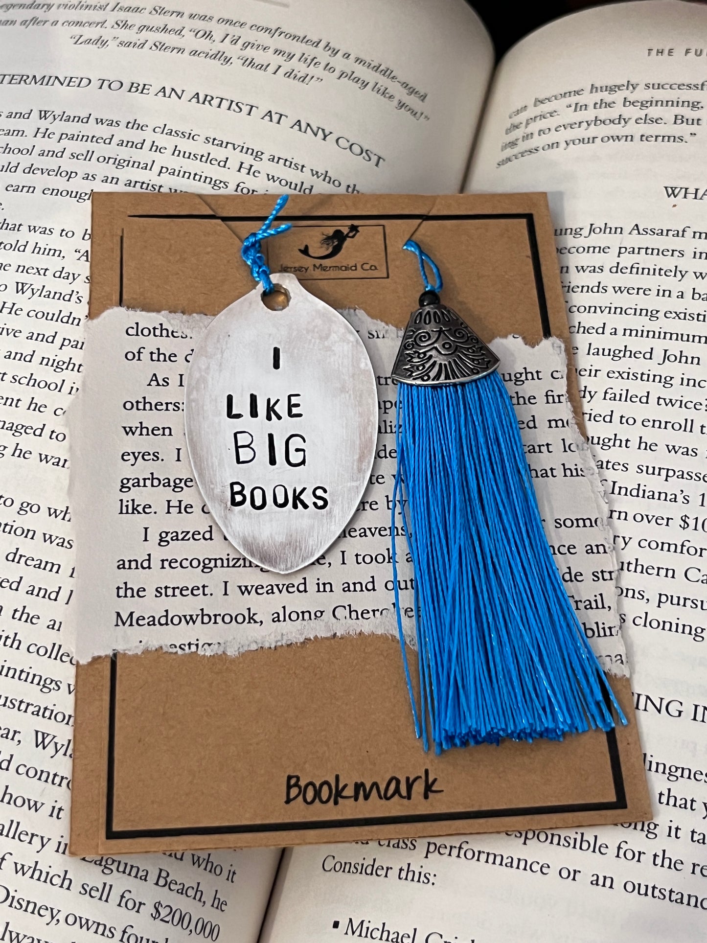 I Like Big Books Bookmark