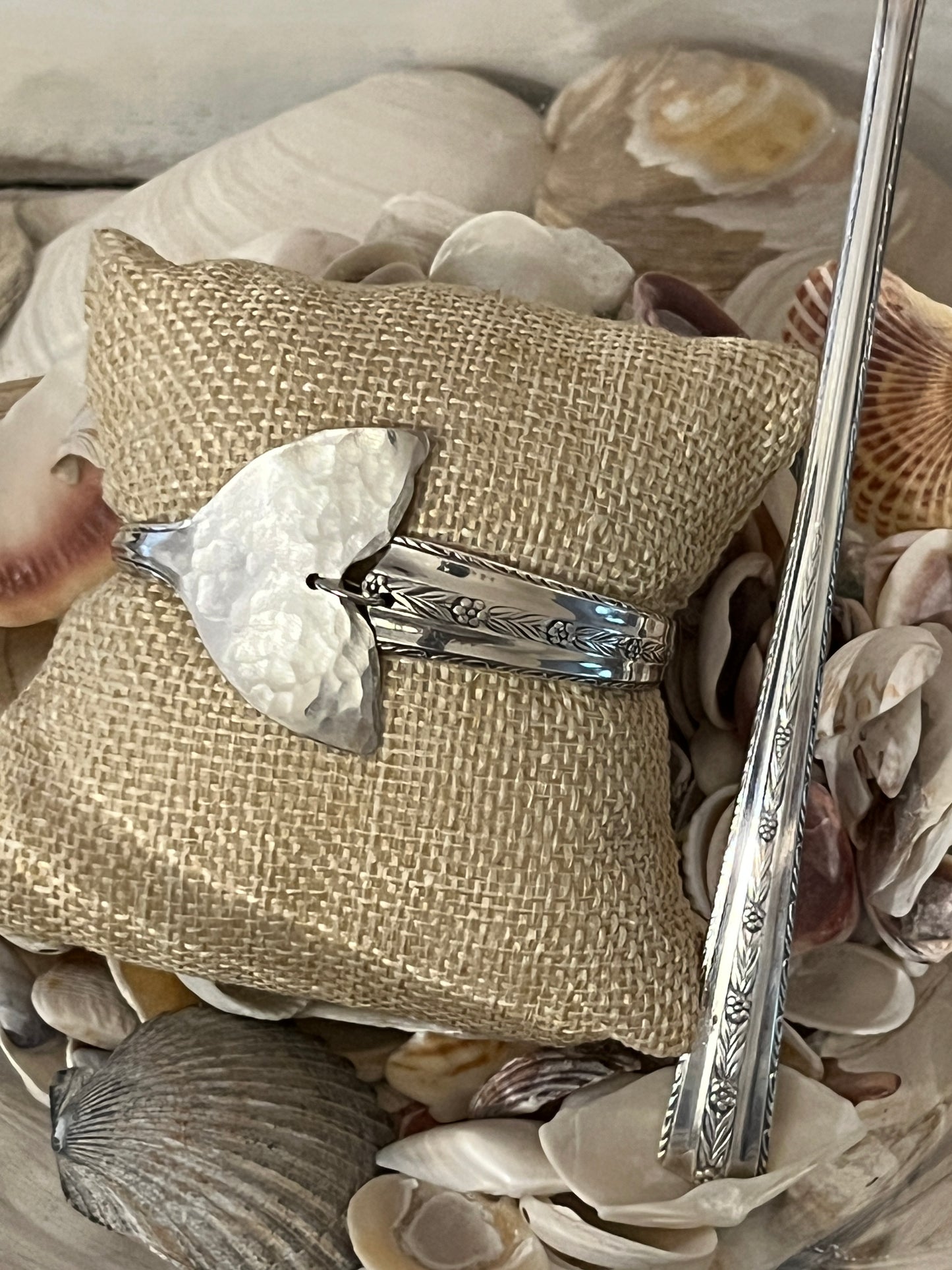 Mermaid Tail ( Magnetic Clasp) Bracelet- Pattern: Roseanne- Vintage 1938