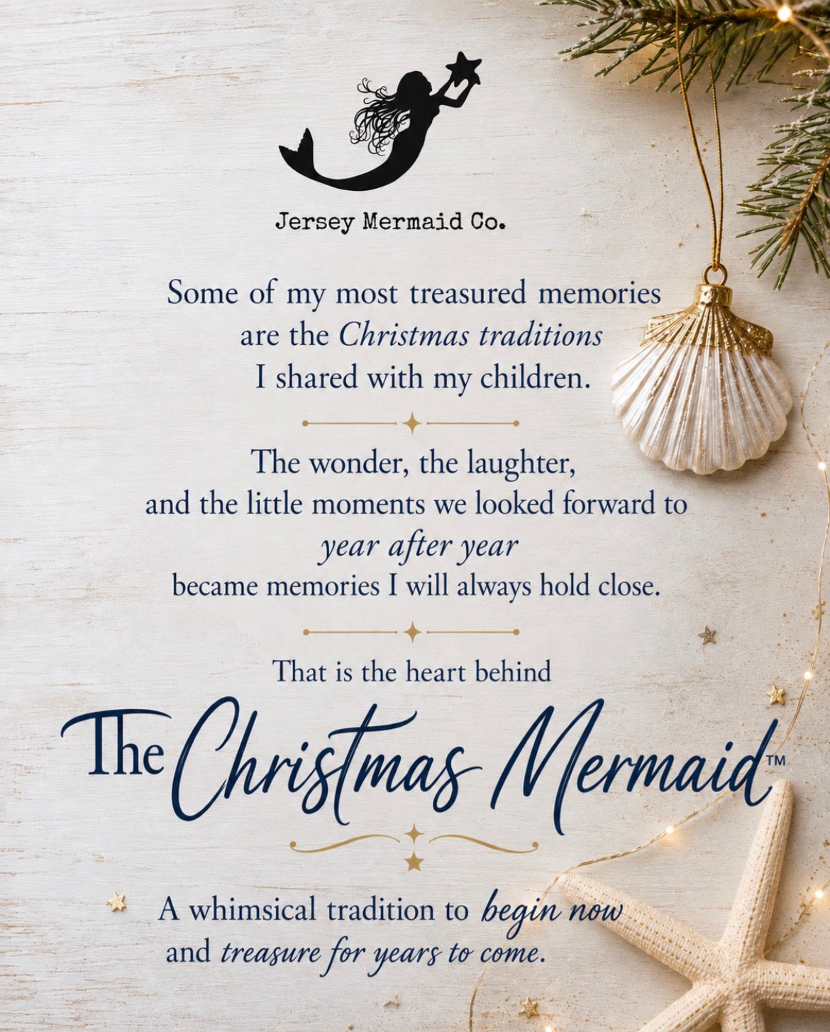 The Christmas Mermaid Ornament