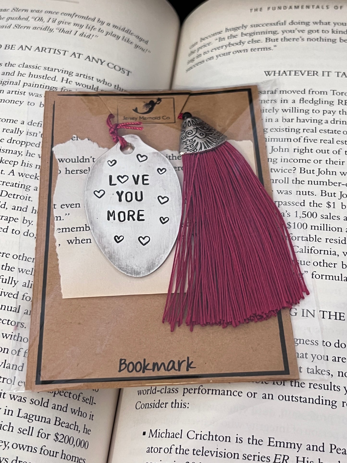 Love You More Bookmark