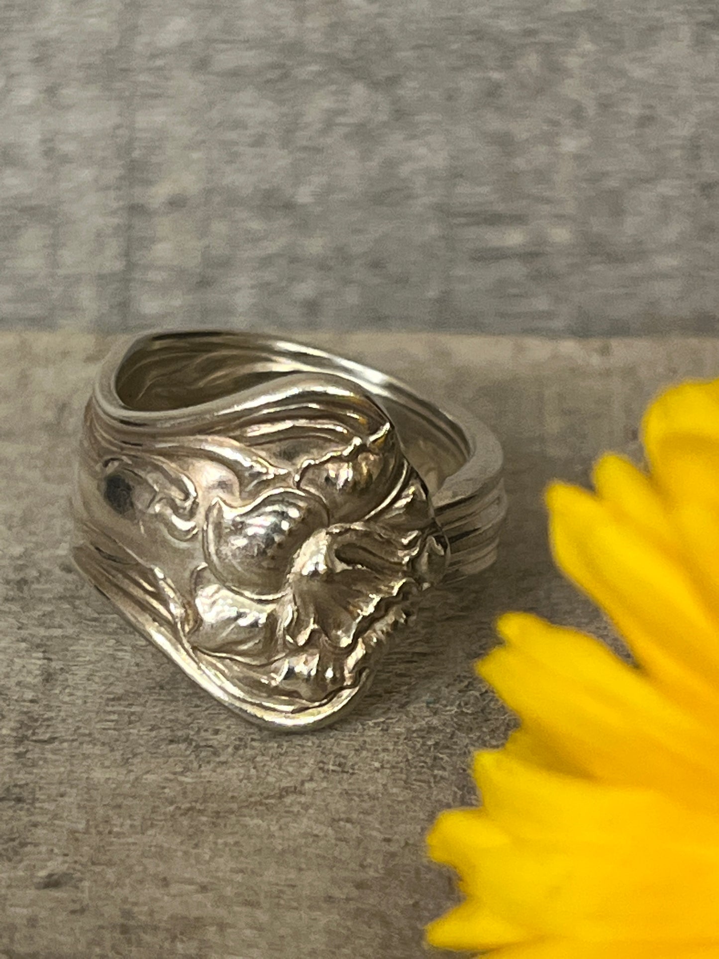 Mystic pattern  Spoon Ring- circa 1903