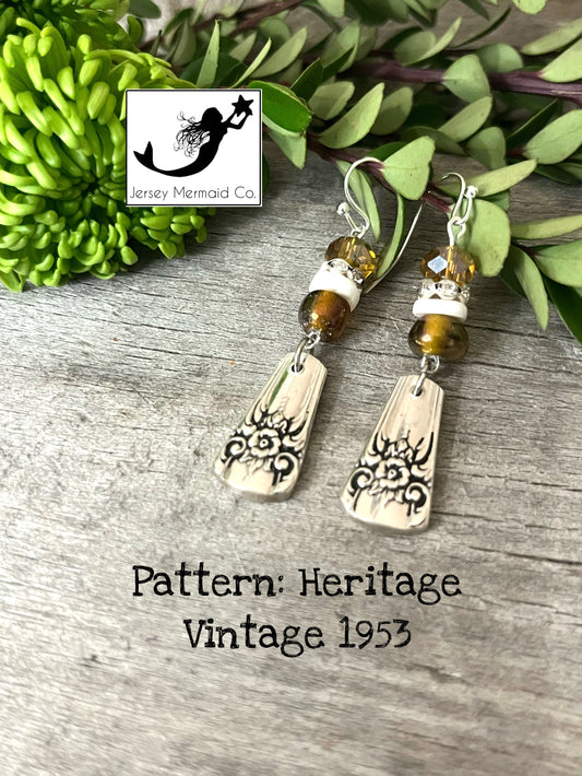Earrings - Pattern Heritage, Vintage 1953