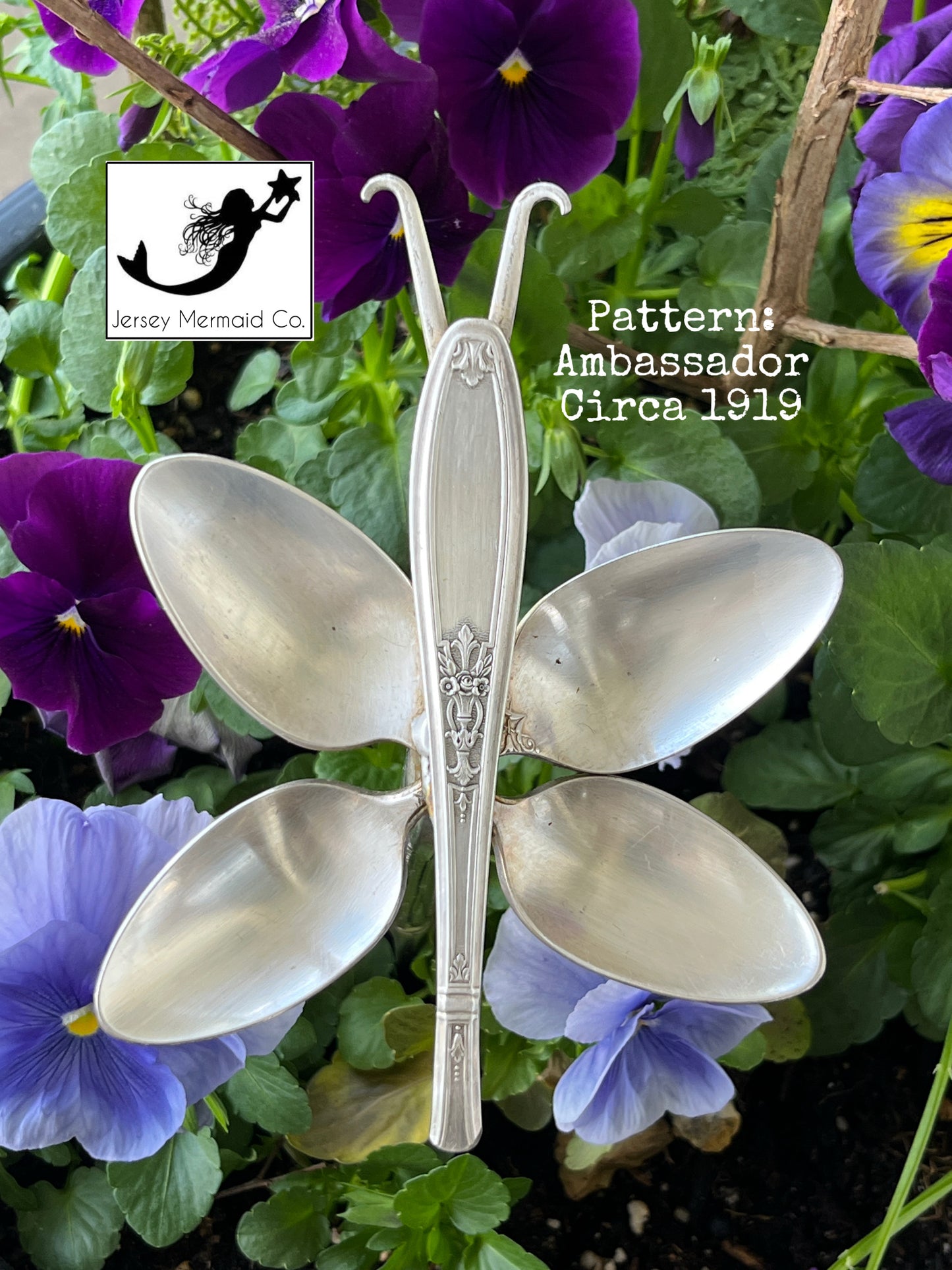 Silver Garden Butterfly