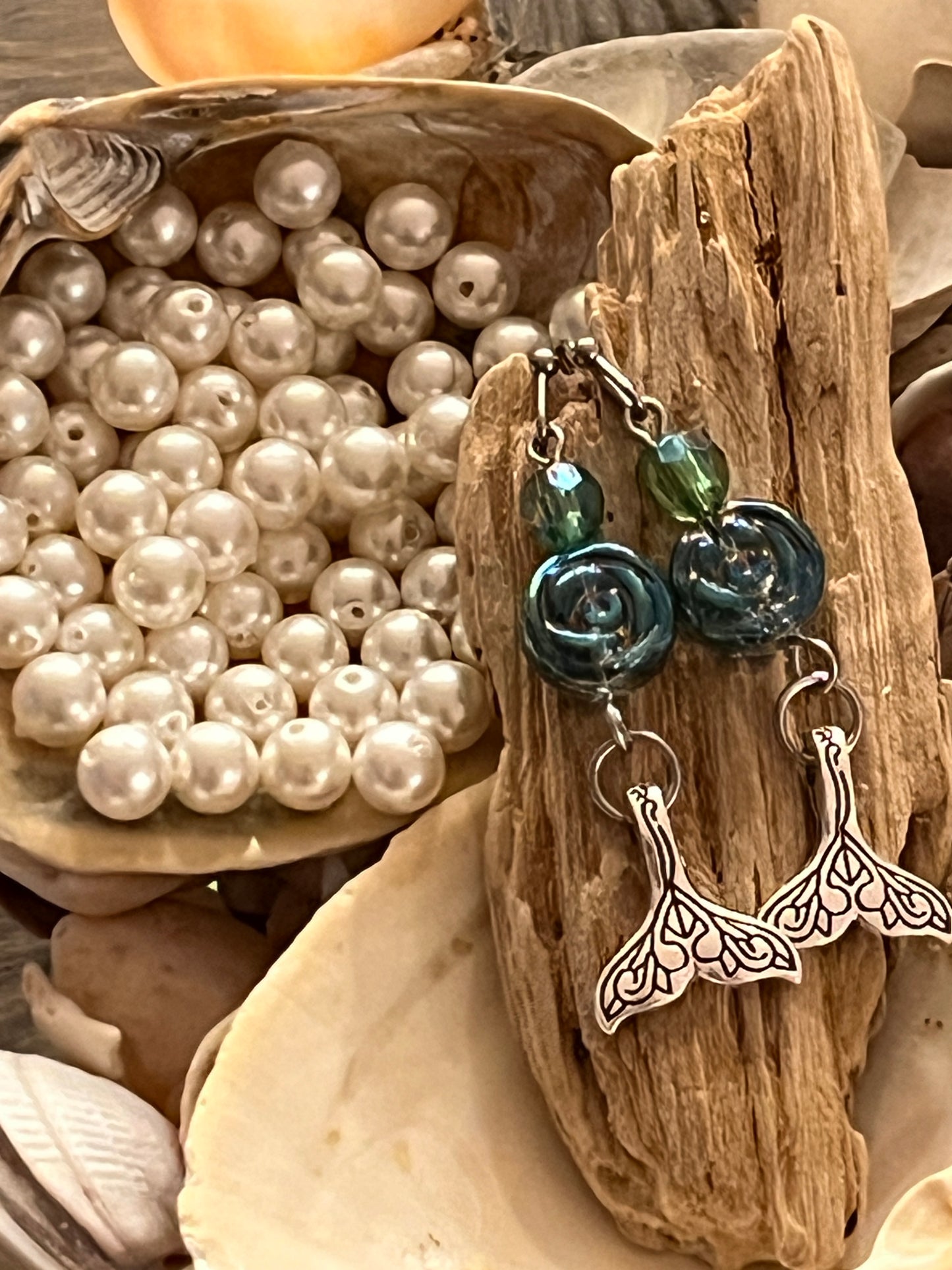 Mermaid/Whale Tail Earrings