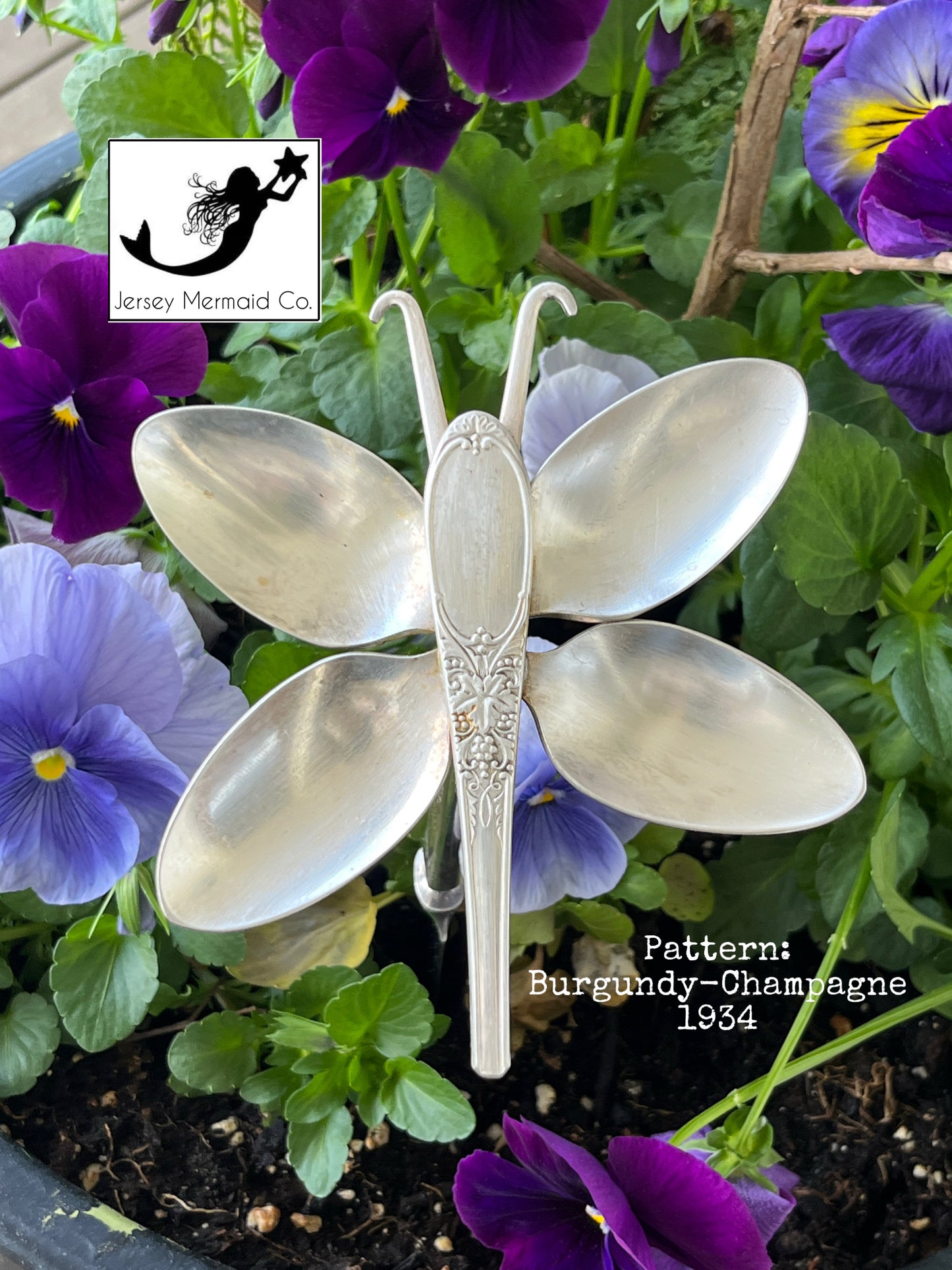 Silver Garden Butterfly