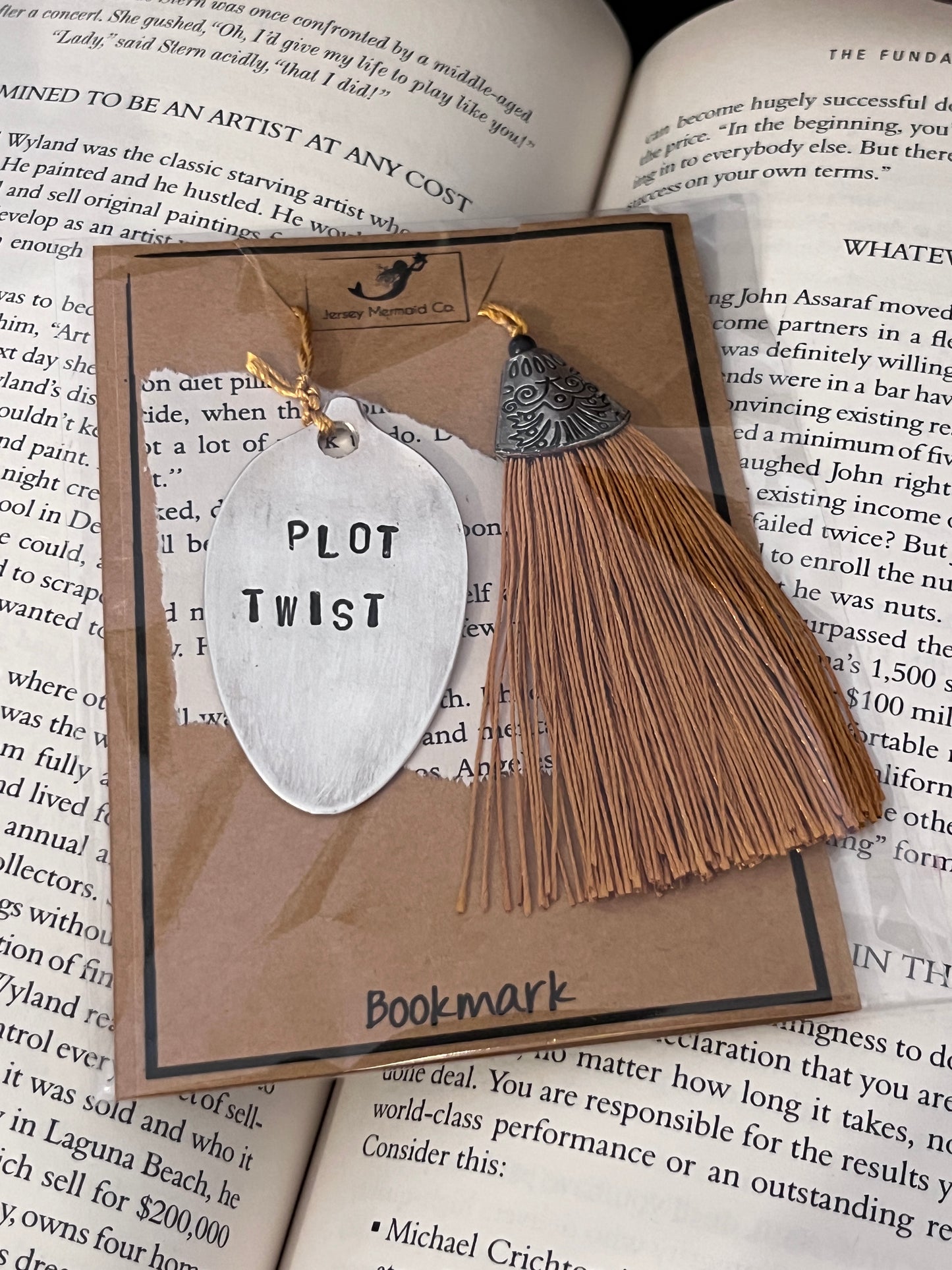 Plot Twist Bookmark