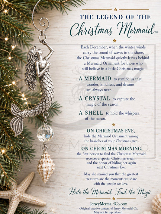 The Christmas Mermaid Ornament