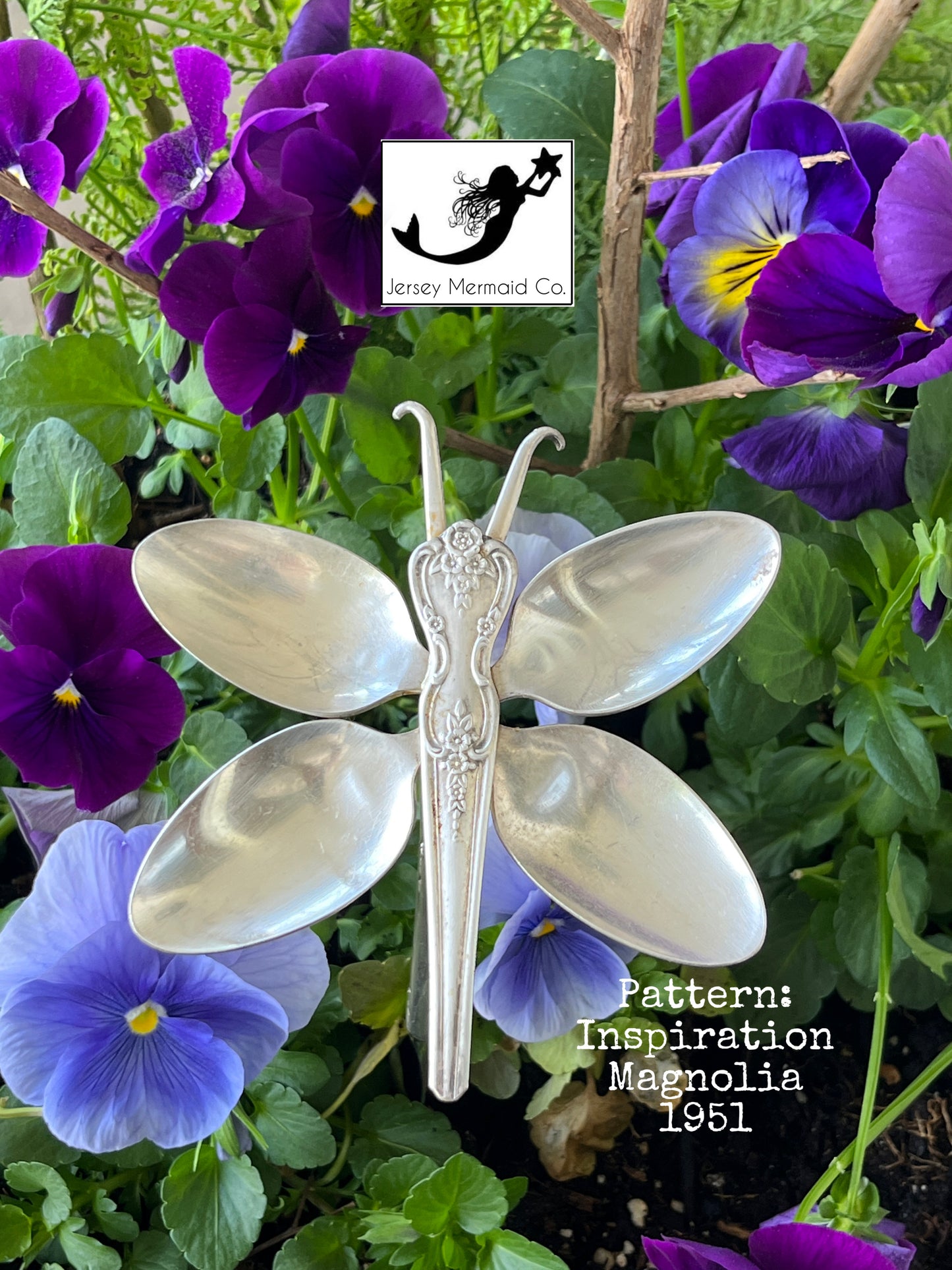 Silver Garden Butterfly