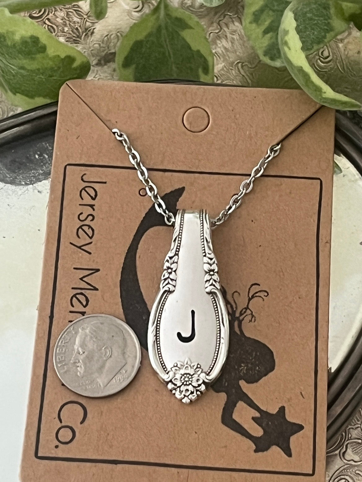 Initial Necklace-Vintage 1948