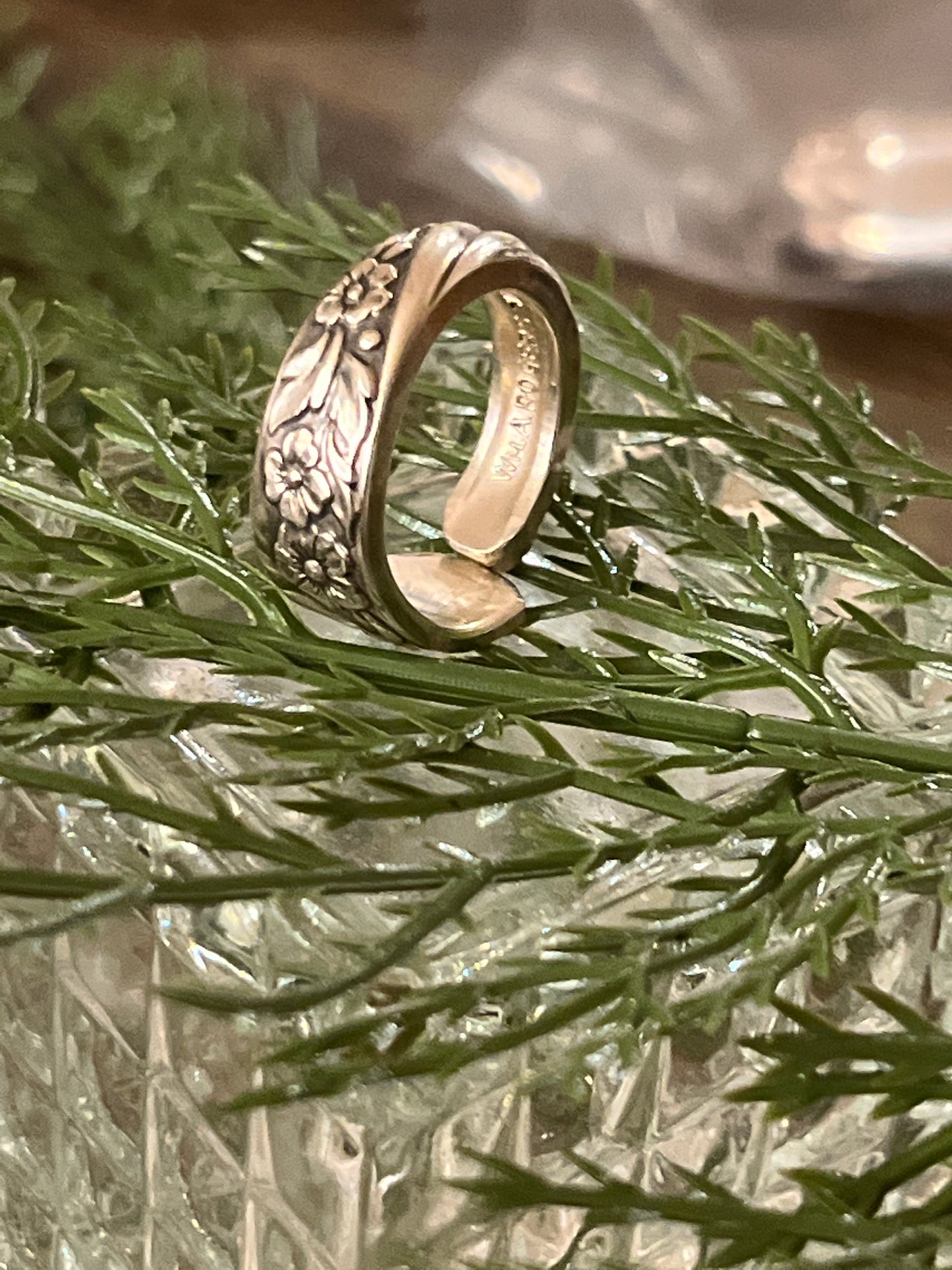 Wildwood-Always : Teaspoon Spoon Ring- Vintage 1958