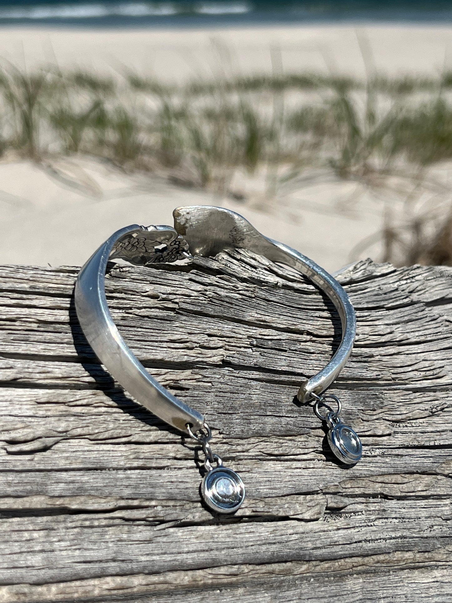 Mermaid Tail ( Magnetic Clasp) Bracelet- Pattern: Rosemary - Circa 1919