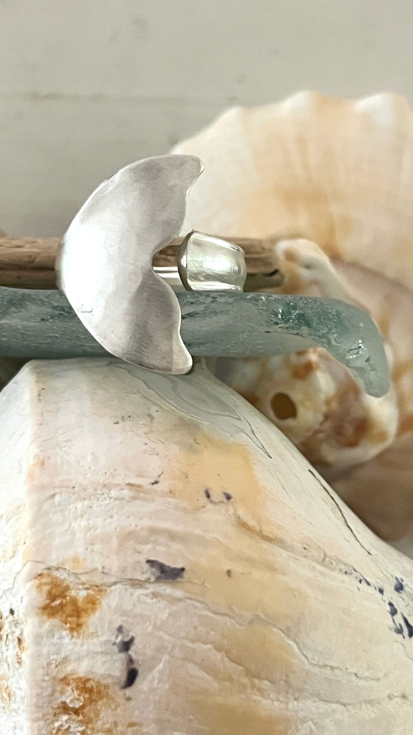Mermaid Tail Spoon Ring- Vintage 1940 pattern: Liselotte