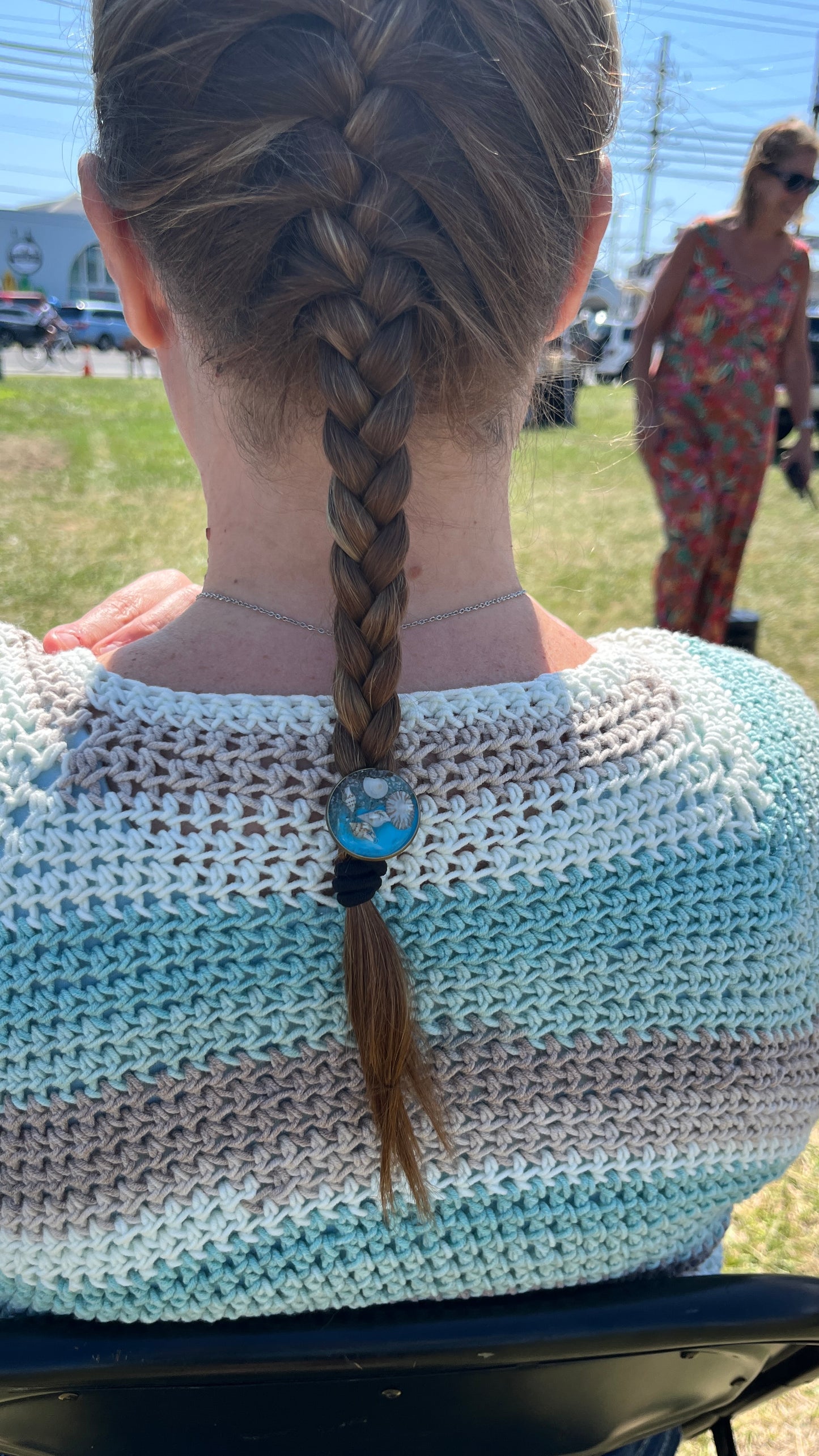 Resin elastic Hair Tie