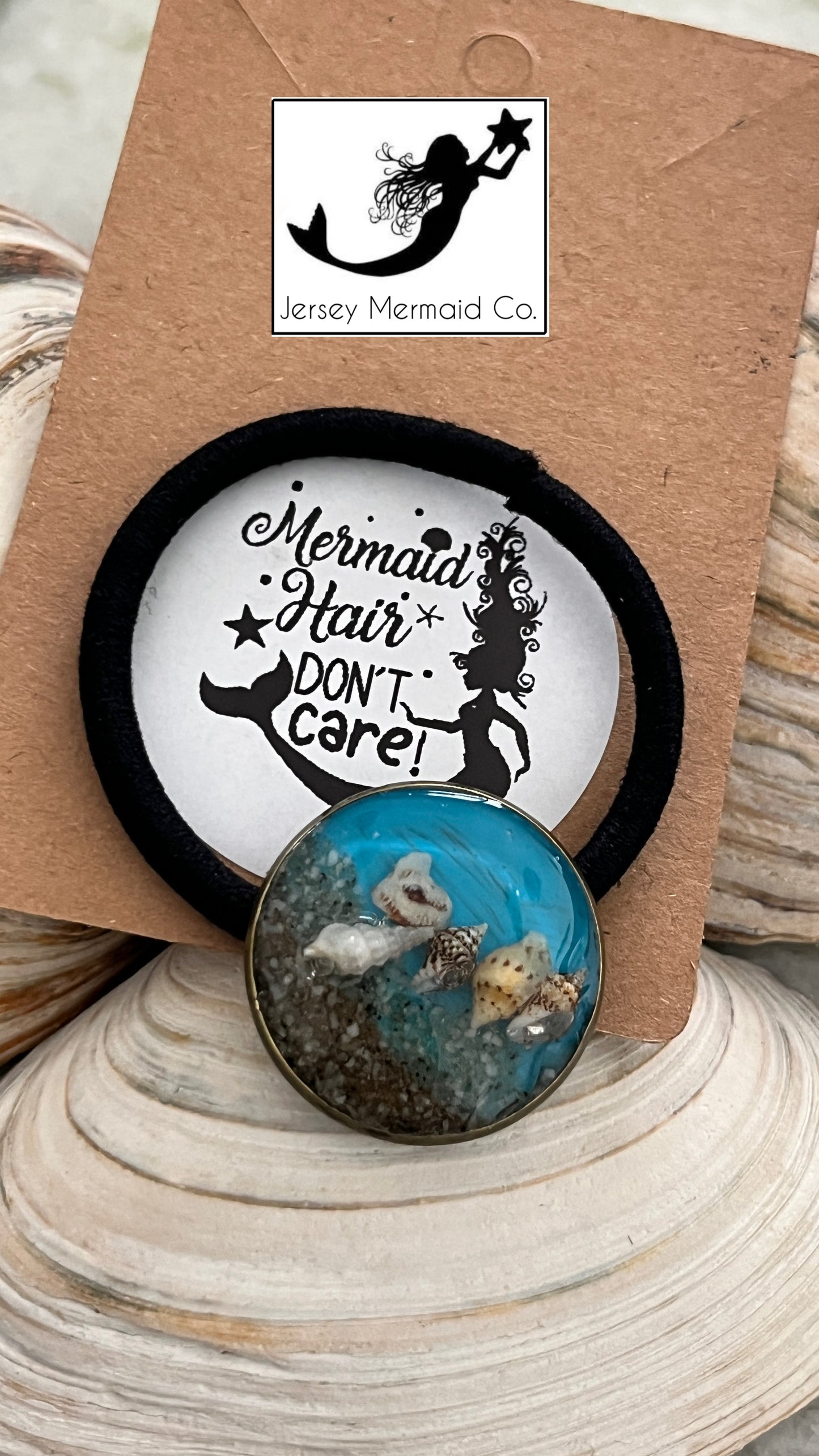 Resin elastic Hair Tie