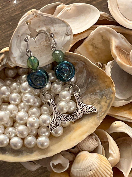 Mermaid/Whale Tail Earrings