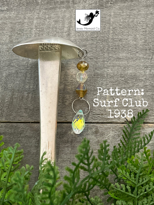 Mushroom Garden Bling- pattern: Surf Club, vintage 1938