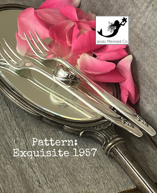 Exquisite Pattern Ring- Vintage 1957 (Seafood Fork)