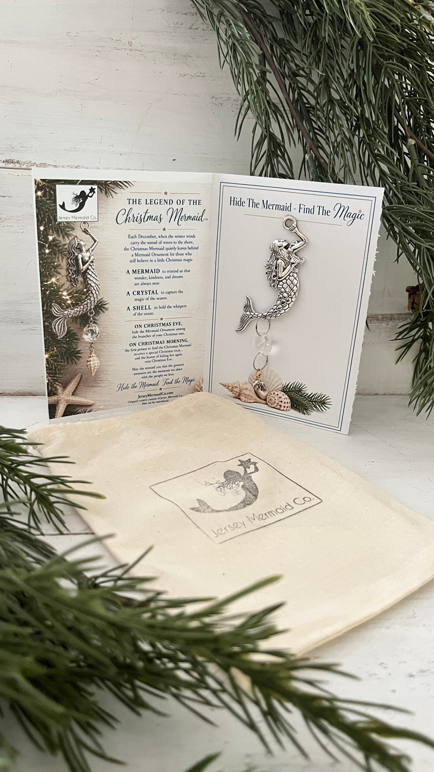 The Christmas Mermaid Ornament