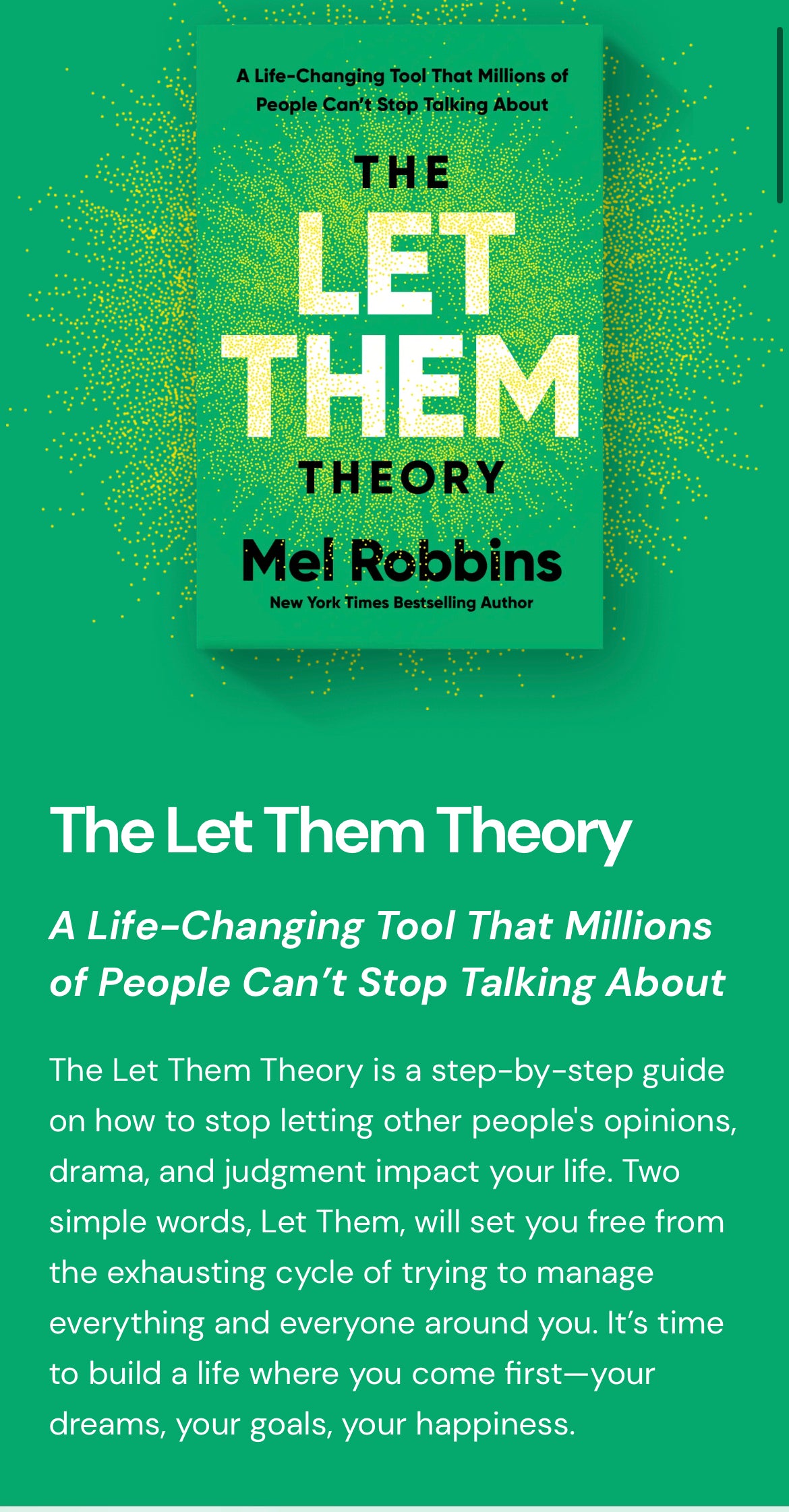 “Let Them” Bookmark