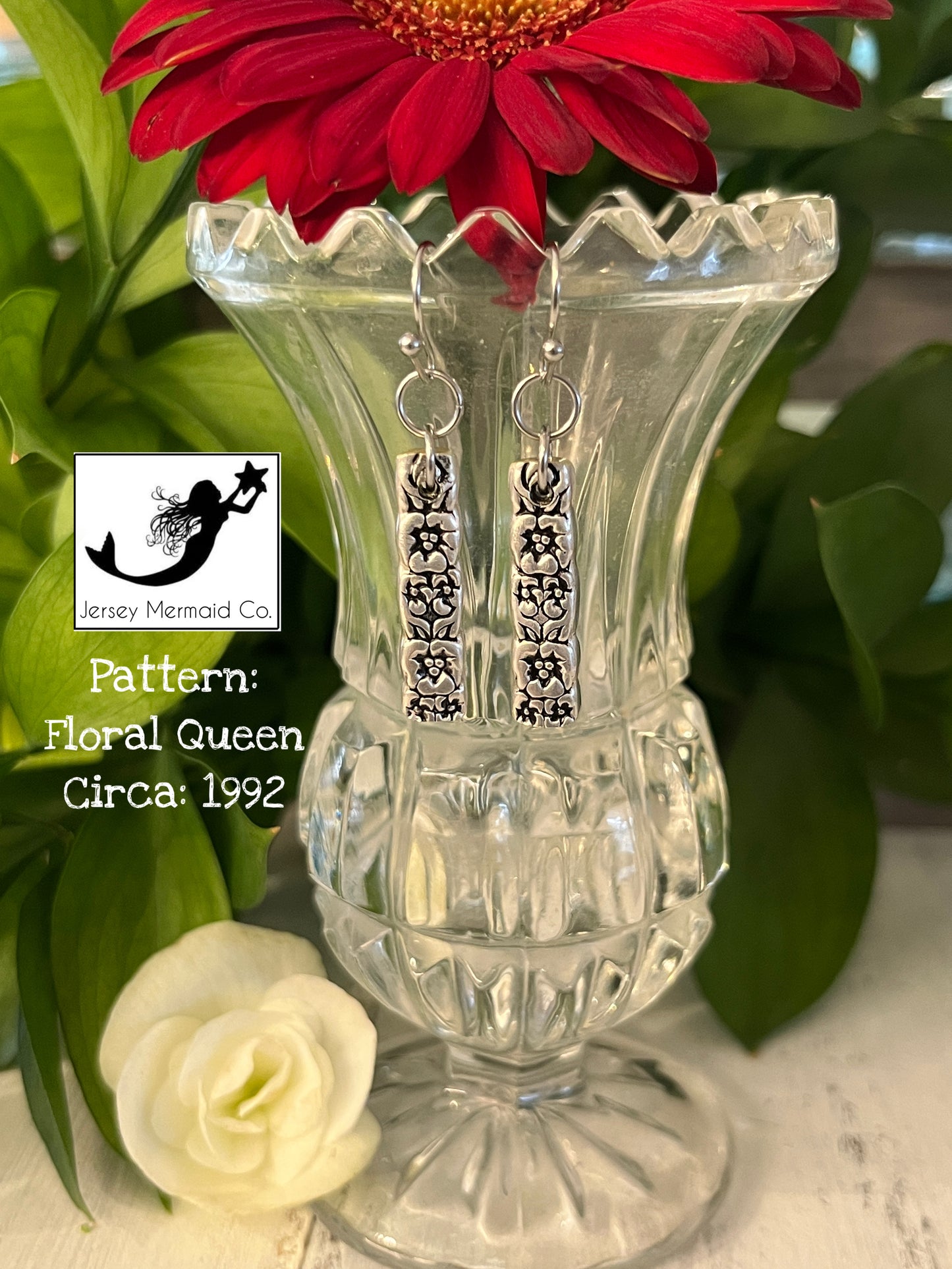 Earrings : Floral Queen 1992