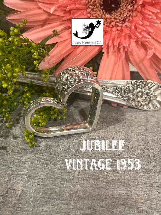 Heart Pendant - Pattern Jubilee, Vintage 1953
