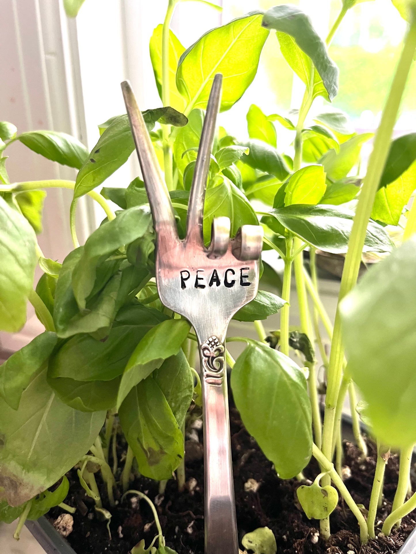 Plant Bling - Peace Fork