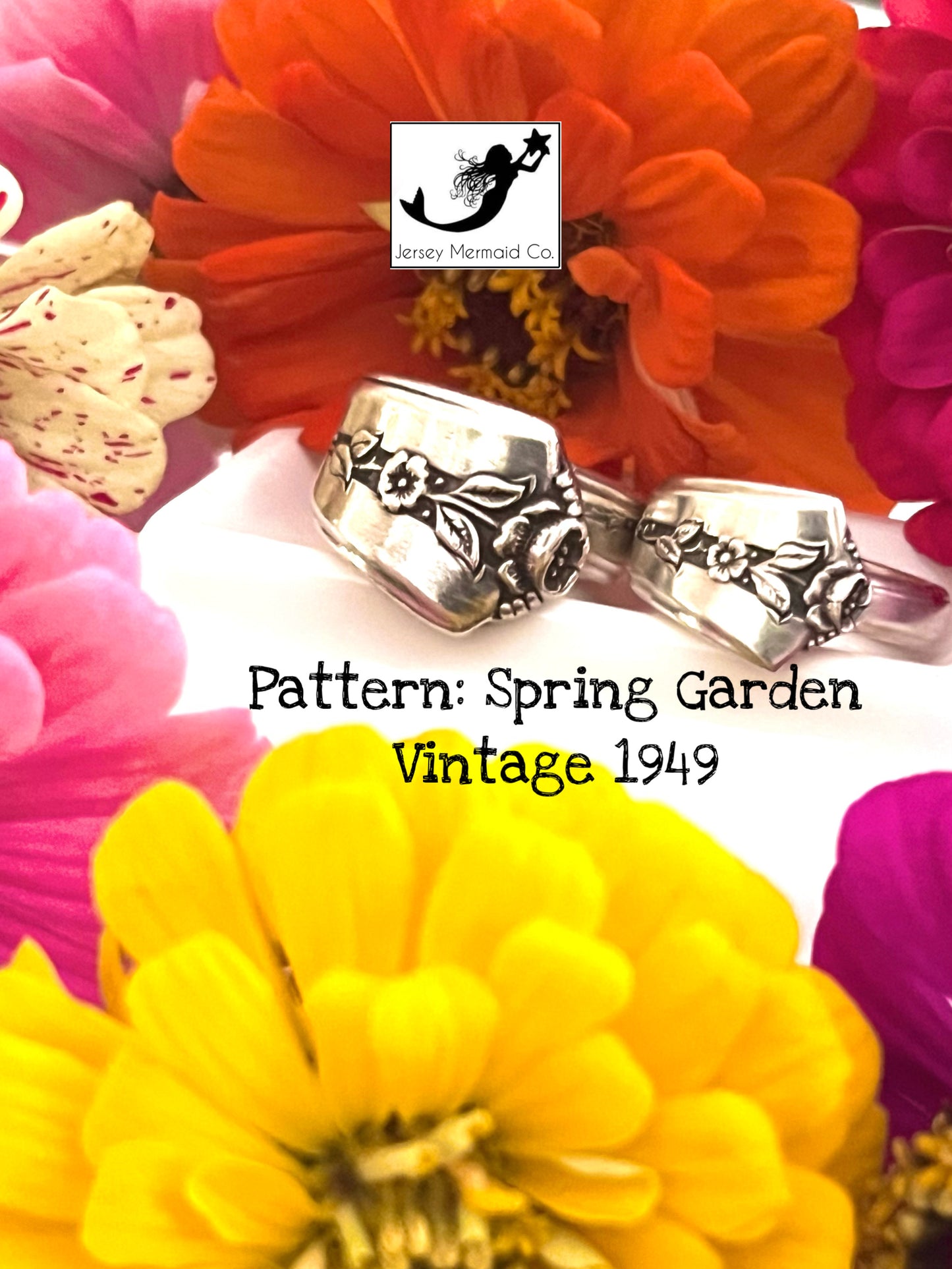 Spring Garden Teaspoon - Vintage 1949