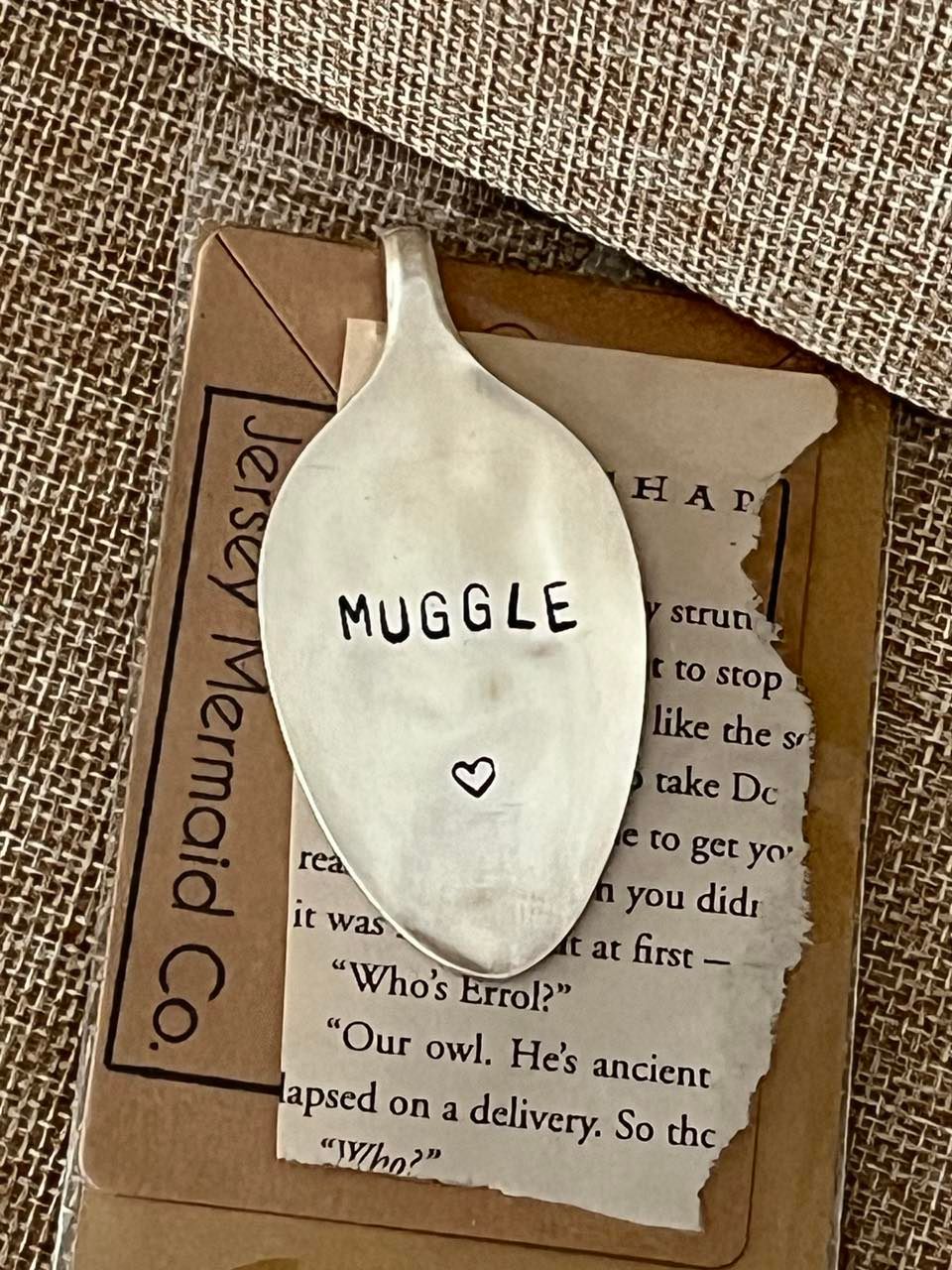 Muggle Bookmark