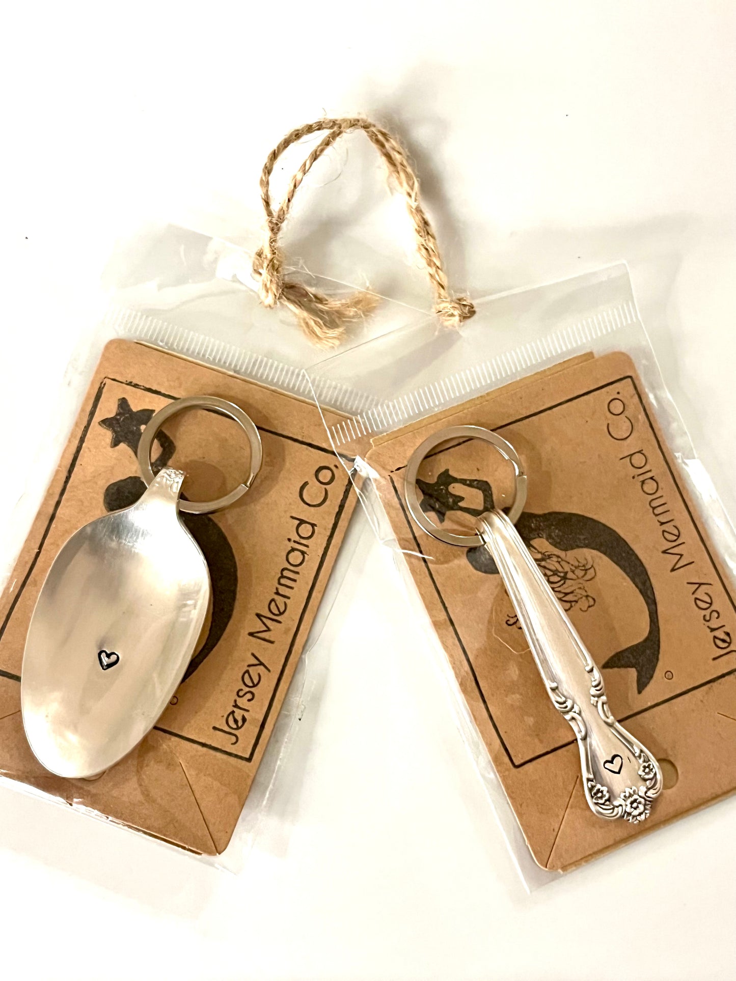 "A Serving of Love" - keychains * silverware patterns may vary